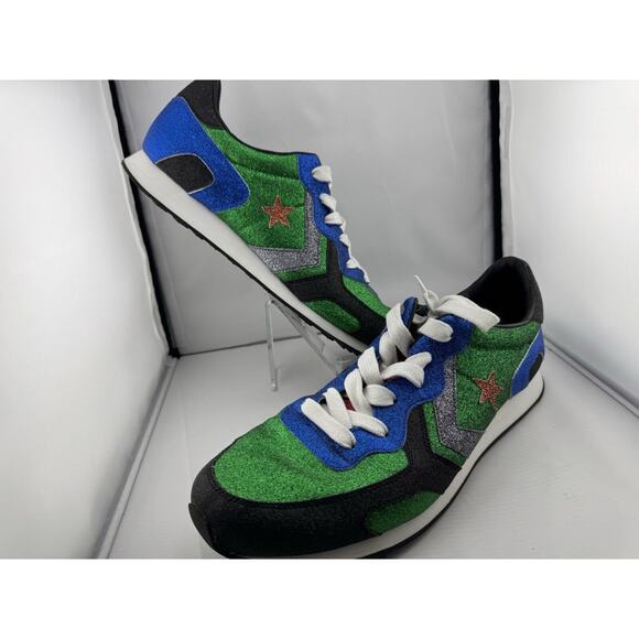 Converse x JW‎ Anderson Thunderbolt GLITTER Ox Low Top Unisex Men 12 Women 13.5